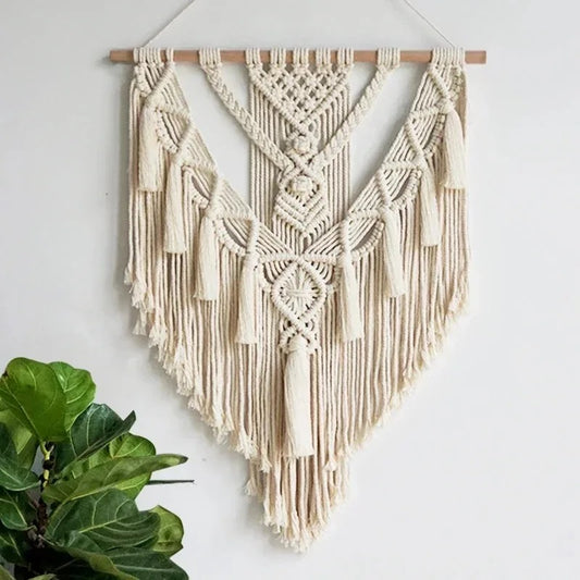 Boho macrame wall hanging