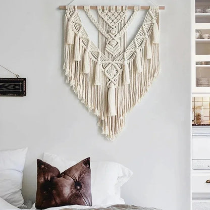 Boho macrame wall hanging