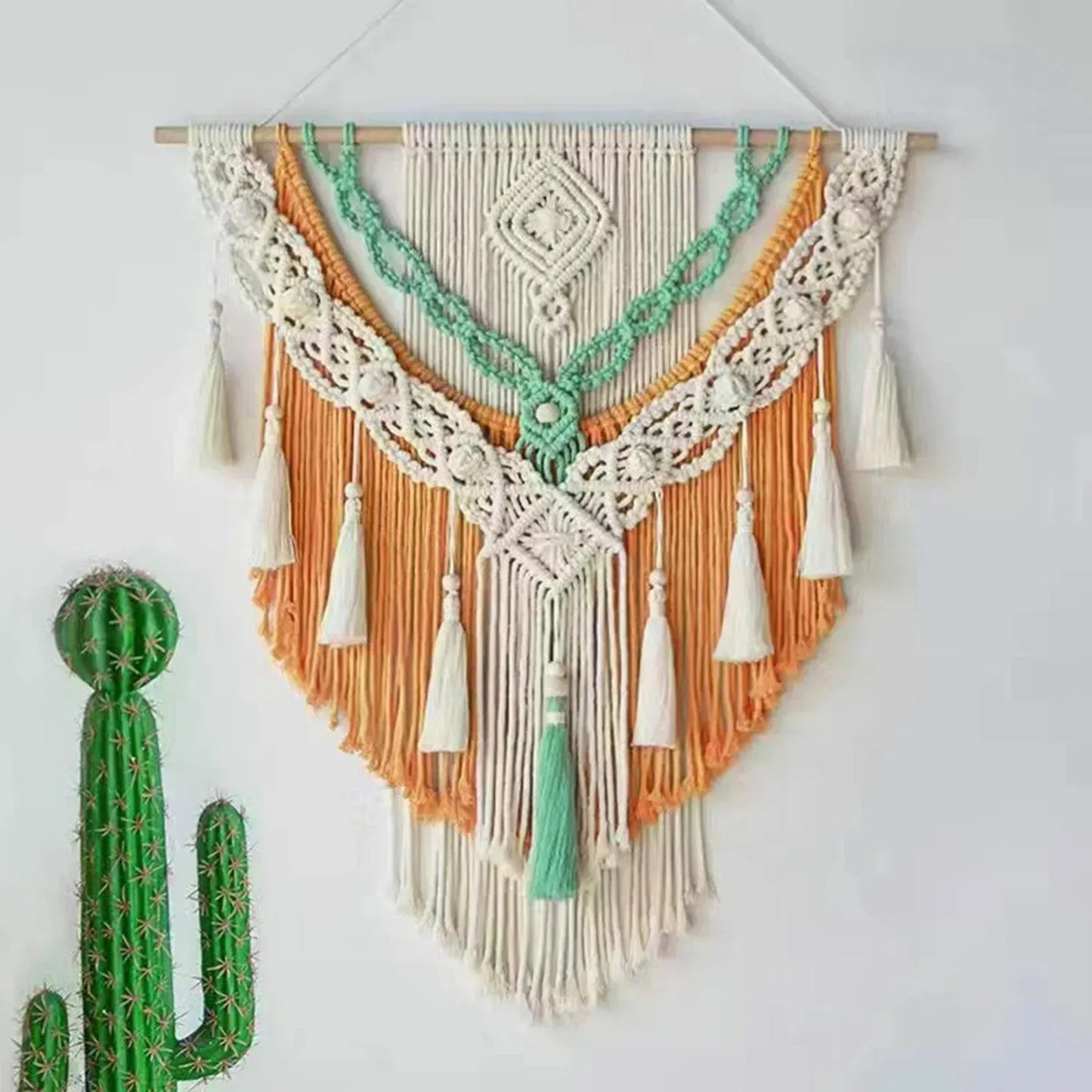 Boho macrame wall hanging